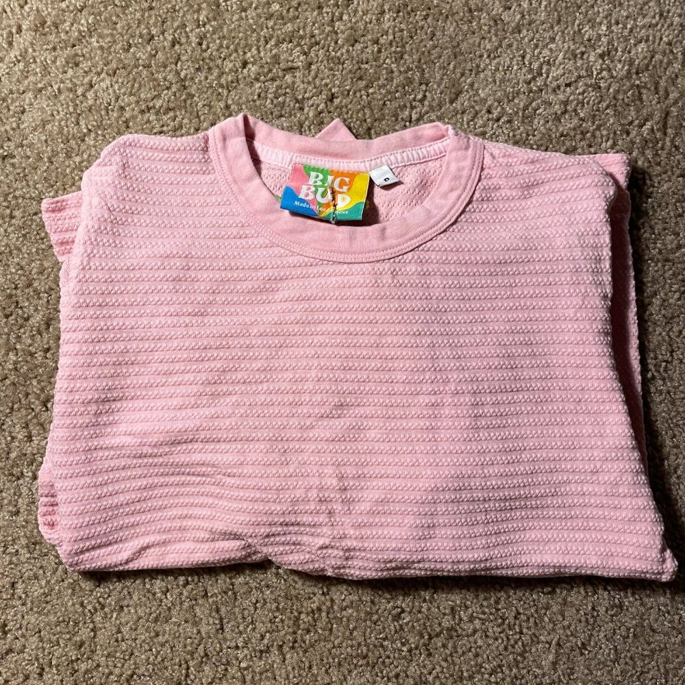 Big Bud Press Long Sleeve Thermal Baby Pink Size P